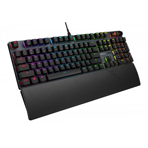 Клавиатура Asus ROG Strix Scope II X ROG NX Mechanical Switch (90MP03XG-BKMA00) Black купить в Украине: Киев, Днепр, Харьков, Одесса  | Низкая цена, отзывы, характеристики от TELEMART фото