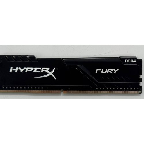 Озп HyperX DDR4 8GB 2666Mhz Fury Black (HX426C16FB3/8) (Відновлено продавцем, 860000) купити в Україні: Київ, Львів, Хмельницький, Тернопіль, Івано-Франківськ | Перевірка сумісності, низька ціна, відгуки, характеристики від TELEMART фото