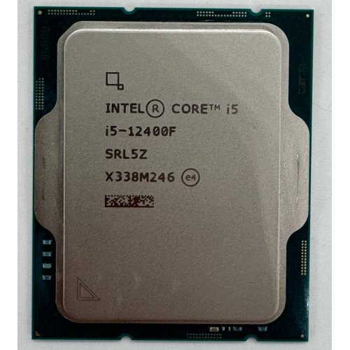 Процесор Intel Core i5-12400F 2.5(4.4)GHz 18MB s1700 Box (BX8071512400F) (Відновлено продавцем, 860003) купити в Україні: Київ, Львів, Хмельницький, Тернопіль, Івано-Франківськ | Перевірка сумісності, низька ціна, відгуки, характеристики від TELEMART фото