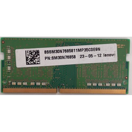Озу Samsung SODIMM DDR4 8GB 3200Mhz (M471A1G44BB0-CWE) (Восстановлено продавцом, 860011) купить в Украине: Киев, Днепр, Харьков, Одесса  | Проверка совместимости, низкая цена, отзывы, характеристики от TELEMART фото