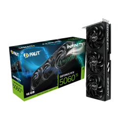 Відеокарта Palit GeForce RTX 5060 Ti Infinity 3 16384MB (NE7506T019T1-GB2061S) (Відновлено продавцем, 860015)