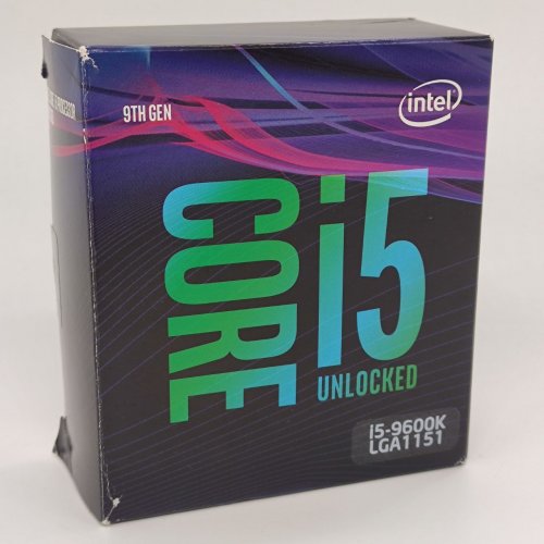 Процесор Intel Core i5-9600K 3.7(4.6)GHz 9MB s1151 Box (BX80684I59600K) (Відновлено продавцем, 860016) купити в Україні: Київ, Львів, Хмельницький, Тернопіль, Івано-Франківськ | Перевірка сумісності, низька ціна, відгуки, характеристики від TELEMART фото