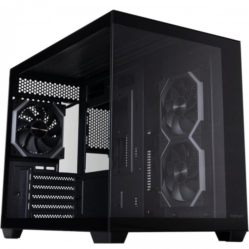 Корпус 1stPlayer BV6-BK-2FH7R-1FH7 без БП Black купить в Украине: Киев, Днепр, Харьков, Одесса  | Проверка совместимости, низкая цена, отзывы, характеристики от TELEMART фото