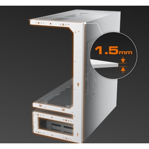 Корпус Cougar CFV235 Mesh без БП White купить в Украине: Киев, Днепр, Харьков, Одесса  | Проверка совместимости, низкая цена, отзывы, характеристики от TELEMART фото
