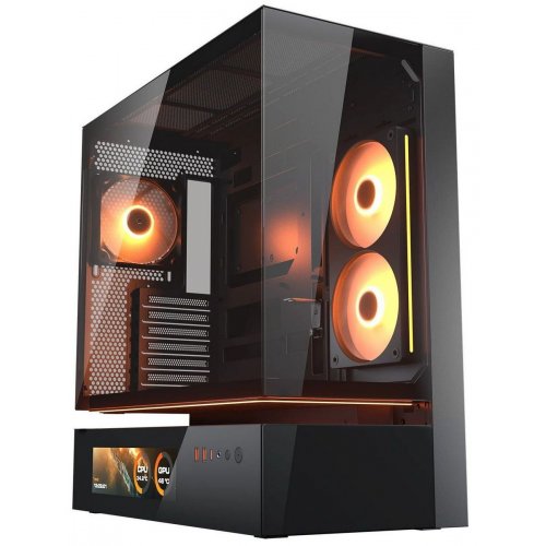 Корпус Cougar CFV235 Vision без БЖ Black купити в Україні: Київ, Львів, Хмельницький, Тернопіль, Івано-Франківськ | Перевірка сумісності, низька ціна, відгуки, характеристики від TELEMART фото