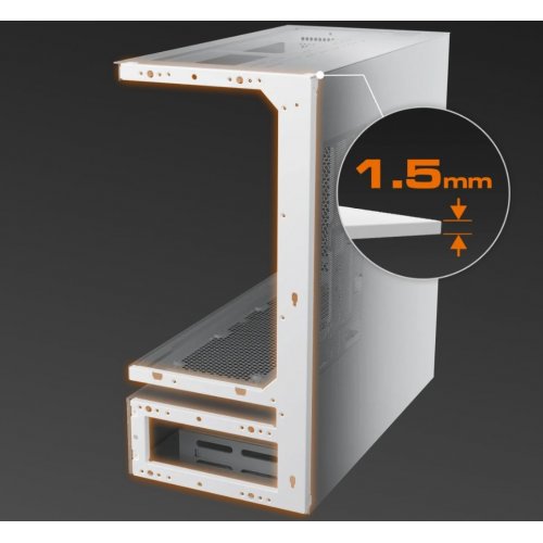 Корпус Cougar CFV235 Vision без БЖ Black купити в Україні: Київ, Львів, Хмельницький, Тернопіль, Івано-Франківськ | Перевірка сумісності, низька ціна, відгуки, характеристики від TELEMART фото