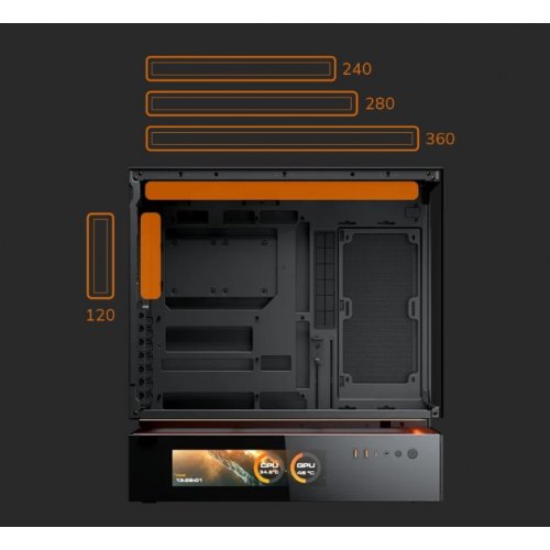 Корпус Cougar CFV235 Vision без БП White купить в Украине: Киев, Днепр, Харьков, Одесса  | Проверка совместимости, низкая цена, отзывы, характеристики от TELEMART фото