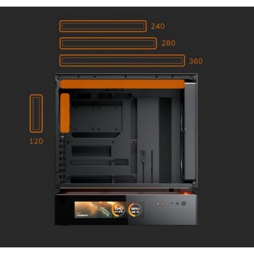 Корпус Cougar CFV235 Mesh Vision без БП White купить в Украине: Киев, Днепр, Харьков, Одесса  | Проверка совместимости, низкая цена, отзывы, характеристики от TELEMART фото