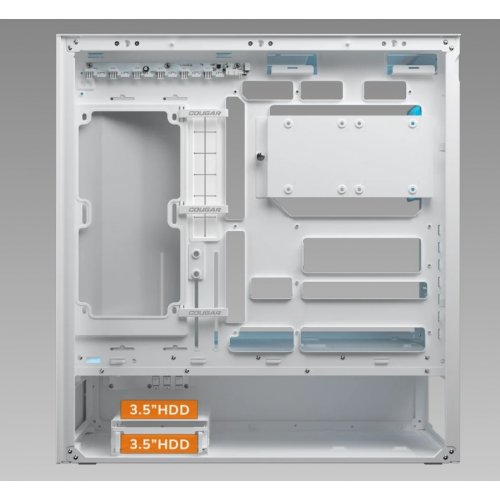 Корпус Cougar CFV235 Mesh Vision без БП White купить в Украине: Киев, Днепр, Харьков, Одесса  | Проверка совместимости, низкая цена, отзывы, характеристики от TELEMART фото