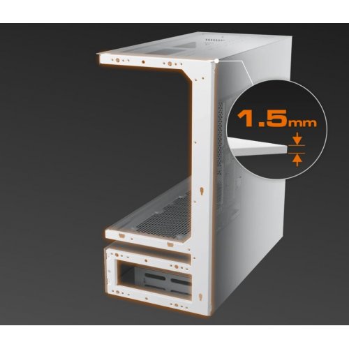 Корпус Cougar CFV235 Mesh Vision без БП White купить в Украине: Киев, Днепр, Харьков, Одесса  | Проверка совместимости, низкая цена, отзывы, характеристики от TELEMART фото