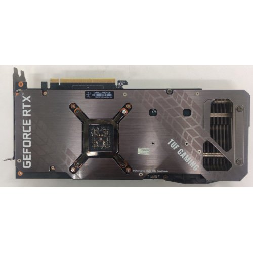 Відеокарта Asus TUF GeForce RTX 3070 Ti Gaming OC 8192MB (TUF-RTX3070TI-O8G-GAMING) (Відновлено продавцем, 860062) купити в Україні: Київ, Львів, Хмельницький, Тернопіль, Івано-Франківськ | Перевірка сумісності, низька ціна, відгуки, характеристики від TELEMART фото