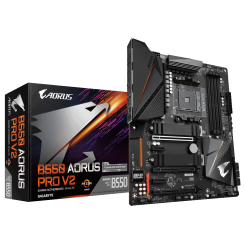 Материнская плата Gigabyte B550 AORUS PRO V2 (sAM4, AMD B550) (Восстановлено продавцом, 860066)