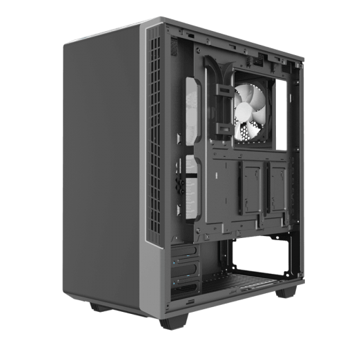 Корпус GAMEMAX T802-E Panda ECO Tempered Glass без БП Black/Silver (Восстановлено продавцом, 860067) купить в Украине: Киев, Днепр, Харьков, Одесса  | Проверка совместимости, низкая цена, отзывы, характеристики от TELEMART фото