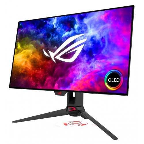 Монітор Asus 26.5" ROG Swift OLED PG27AQDM (90LM08Q0-B01A70) Black (Відновлено продавцем, 860072) купити в Україні: Київ, Львів, Хмельницький, Тернопіль, Івано-Франківськ | Низька ціна, відгуки, характеристики від TELEMART фото
