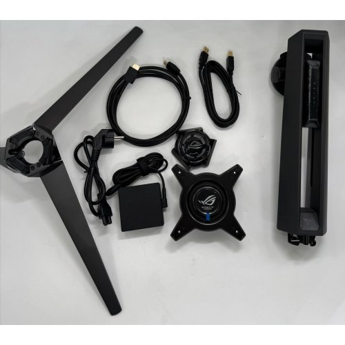 Монітор Asus 26.5" ROG Swift OLED PG27AQDM (90LM08Q0-B01A70) Black (Відновлено продавцем, 860072) купити в Україні: Київ, Львів, Хмельницький, Тернопіль, Івано-Франківськ | Низька ціна, відгуки, характеристики від TELEMART фото