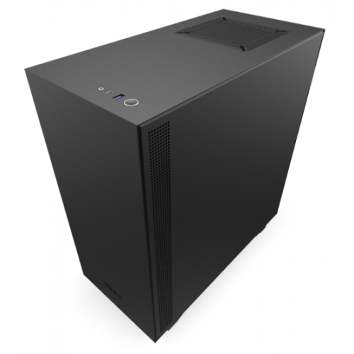 Корпус NZXT H510i (CA-H510i-BR) Matte Black/Red (Восстановлено продавцом, 860086) купить в Украине: Киев, Днепр, Харьков, Одесса  | Проверка совместимости, низкая цена, отзывы, характеристики от TELEMART фото