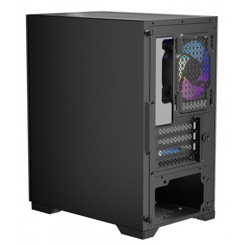 Корпус 1stPlayer X2-M-BK-4F1 без БП Black (Восстановлено продавцом, 860099) купить в Украине: Киев, Днепр, Харьков, Одесса  | Проверка совместимости, низкая цена, отзывы, характеристики от TELEMART фото