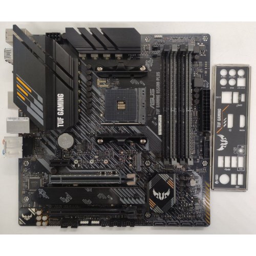 Материнська плата Asus TUF GAMING B550M-PLUS (sAM4, AMD B550) (Відновлено продавцем, 860122) купити в Україні: Київ, Львів, Хмельницький, Тернопіль, Івано-Франківськ | Перевірка сумісності, низька ціна, відгуки, характеристики від TELEMART фото