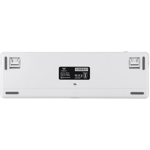 Клавиатура AULA F108 Pro Reaper Switch Wireless (6978080501318) White купить в Украине: Киев, Днепр, Харьков, Одесса  | Низкая цена, отзывы, характеристики от TELEMART фото