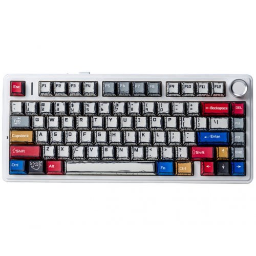 Клавіатура AULA F75 Reaper Switch Wireless (6978080501578) Comic купити в Україні: Київ, Львів, Хмельницький, Тернопіль, Івано-Франківськ | Низька ціна, відгуки, характеристики від TELEMART фото