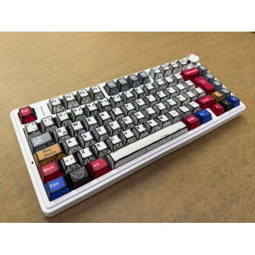 Клавіатура AULA F75 Reaper Switch Wireless (6978080501578) Comic купити в Україні: Київ, Львів, Хмельницький, Тернопіль, Івано-Франківськ | Низька ціна, відгуки, характеристики від TELEMART фото