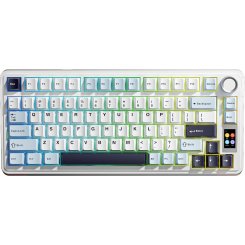 Клавиатура AULA S75 Pro Star Vector Switch Wireless (6978080502148) White