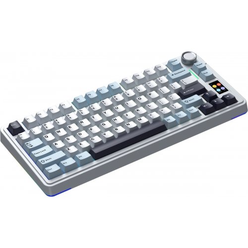 Клавиатура AULA S75 Pro Star Vector Switch Wireless (6978080502148) White купить в Украине: Киев, Днепр, Харьков, Одесса  | Низкая цена, отзывы, характеристики от TELEMART фото