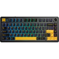 Клавиатура AULA F75 Pink Switch (6978080504890) Black