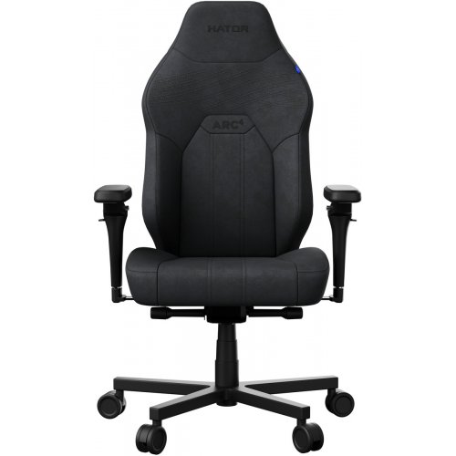 Игровое кресло HATOR Arc 4 Velour XL (HTC4440XL) Black купить в Украине: Киев, Днепр, Харьков, Одесса  | Низкая цена, отзывы, характеристики от TELEMART фото