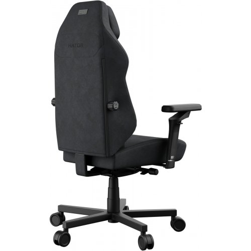 Игровое кресло HATOR Arc 4 Velour XL (HTC4440XL) Black купить в Украине: Киев, Днепр, Харьков, Одесса  | Низкая цена, отзывы, характеристики от TELEMART фото