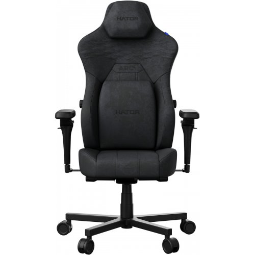 Игровое кресло HATOR Arc 4 Velour XXL (HTC4440XXL) Black купить в Украине: Киев, Днепр, Харьков, Одесса  | Низкая цена, отзывы, характеристики от TELEMART фото
