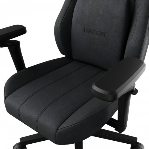 Игровое кресло HATOR Arc 4 Velour XXL (HTC4440XXL) Black купить в Украине: Киев, Днепр, Харьков, Одесса  | Низкая цена, отзывы, характеристики от TELEMART фото