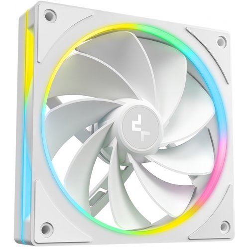Набір кулерів для корпусу Deepcool FL12R SE 3 in 1 (R-FL12RSE-WHAPN3-G) White купити в Україні: Київ, Львів, Хмельницький, Тернопіль, Івано-Франківськ | Перевірка сумісності, низька ціна, відгуки, характеристики від TELEMART фото