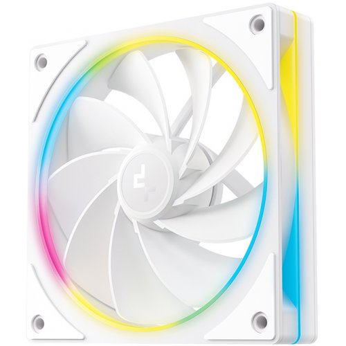 Набір кулерів для корпусу Deepcool FL12R SE 3 in 1 (R-FL12RSE-WHAPN3-G) White купити в Україні: Київ, Львів, Хмельницький, Тернопіль, Івано-Франківськ | Перевірка сумісності, низька ціна, відгуки, характеристики від TELEMART фото
