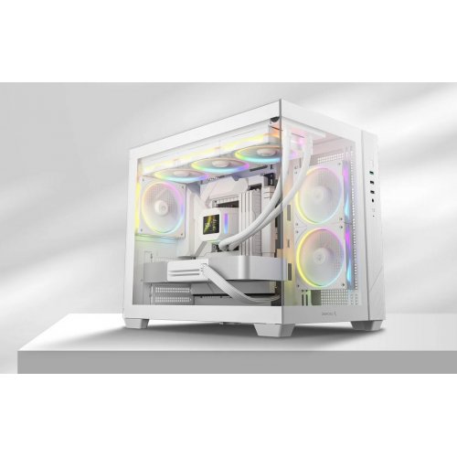 Набір кулерів для корпусу Deepcool FL12R SE 3 in 1 (R-FL12RSE-WHAPN3-G) White купити в Україні: Київ, Львів, Хмельницький, Тернопіль, Івано-Франківськ | Перевірка сумісності, низька ціна, відгуки, характеристики від TELEMART фото