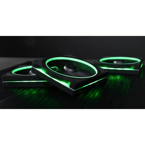 Набір кулерів для корпусу Deepcool FL12R SE 3 in 1 (R-FL12RSE-BKAPN3-G) Black купити в Україні: Київ, Львів, Хмельницький, Тернопіль, Івано-Франківськ | Перевірка сумісності, низька ціна, відгуки, характеристики від TELEMART фото