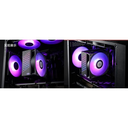 Кулер PCCooler TS700D Black купить в Украине: Киев, Днепр, Харьков, Одесса  | Проверка совместимости, низкая цена, отзывы, характеристики от TELEMART фото