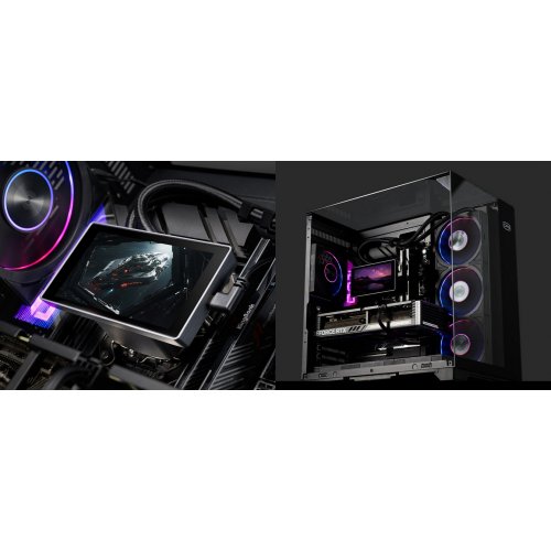 Готова СВО PCCooler DT360 Max ARGB Display Black купити в Україні: Київ, Львів, Хмельницький, Тернопіль, Івано-Франківськ | Перевірка сумісності, низька ціна, відгуки, характеристики від TELEMART фото