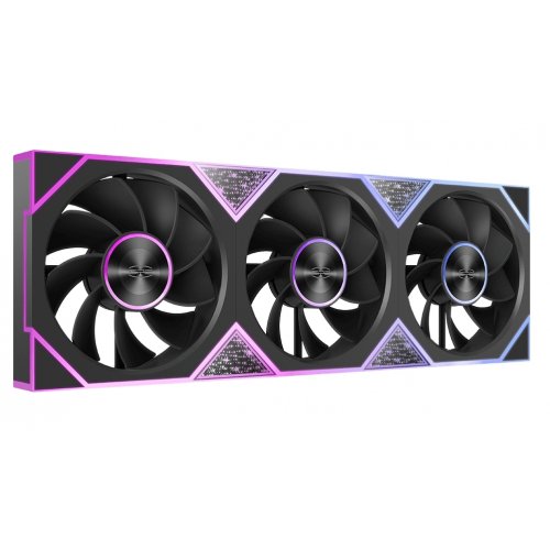 Кулер для корпуса PCCooler FC360R ARGB Black купить в Украине: Киев, Днепр, Харьков, Одесса  | Проверка совместимости, низкая цена, отзывы, характеристики от TELEMART фото