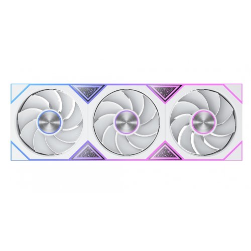 Кулер для корпуса PCCooler FC360R ARGB White купить в Украине: Киев, Днепр, Харьков, Одесса  | Проверка совместимости, низкая цена, отзывы, характеристики от TELEMART фото