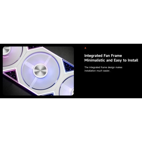 Кулер для корпуса PCCooler FC360R ARGB White купить в Украине: Киев, Днепр, Харьков, Одесса  | Проверка совместимости, низкая цена, отзывы, характеристики от TELEMART фото