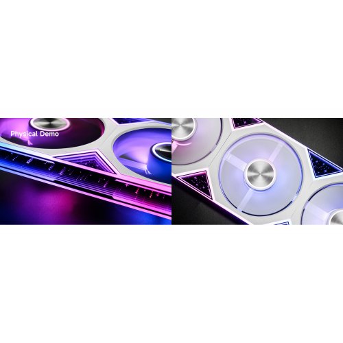 Кулер для корпуса PCCooler FC360R ARGB White купить в Украине: Киев, Днепр, Харьков, Одесса  | Проверка совместимости, низкая цена, отзывы, характеристики от TELEMART фото