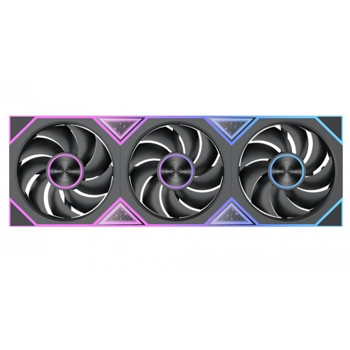 Кулер для корпуса PCCooler FC360 ARGB Black купить в Украине: Киев, Днепр, Харьков, Одесса  | Проверка совместимости, низкая цена, отзывы, характеристики от TELEMART фото