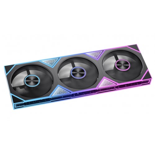 Кулер для корпуса PCCooler FC360 ARGB Black купить в Украине: Киев, Днепр, Харьков, Одесса  | Проверка совместимости, низкая цена, отзывы, характеристики от TELEMART фото