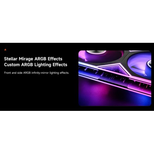 Кулер для корпуса PCCooler FC360 ARGB Black купить в Украине: Киев, Днепр, Харьков, Одесса  | Проверка совместимости, низкая цена, отзывы, характеристики от TELEMART фото