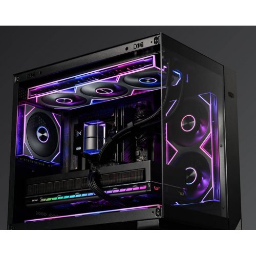 Кулер для корпуса PCCooler FC360 ARGB Black купить в Украине: Киев, Днепр, Харьков, Одесса  | Проверка совместимости, низкая цена, отзывы, характеристики от TELEMART фото