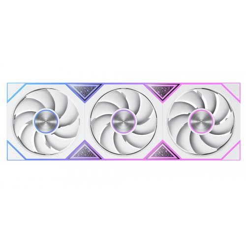 Кулер для корпуса PCCooler FC360 ARGB White купить в Украине: Киев, Днепр, Харьков, Одесса  | Проверка совместимости, низкая цена, отзывы, характеристики от TELEMART фото