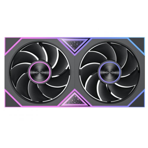 Кулер для корпуса PCCooler FC240R ARGB Black купить в Украине: Киев, Днепр, Харьков, Одесса  | Проверка совместимости, низкая цена, отзывы, характеристики от TELEMART фото
