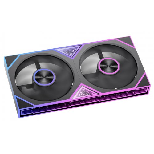 Кулер для корпуса PCCooler FC240R ARGB Black купить в Украине: Киев, Днепр, Харьков, Одесса  | Проверка совместимости, низкая цена, отзывы, характеристики от TELEMART фото