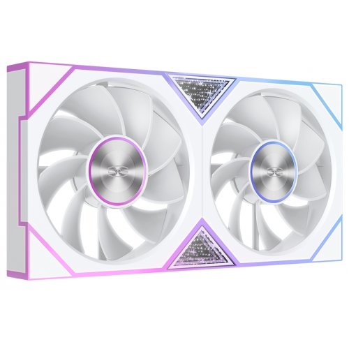 Кулер для корпуса PCCooler FC240R ARGB White купить в Украине: Киев, Днепр, Харьков, Одесса  | Проверка совместимости, низкая цена, отзывы, характеристики от TELEMART фото